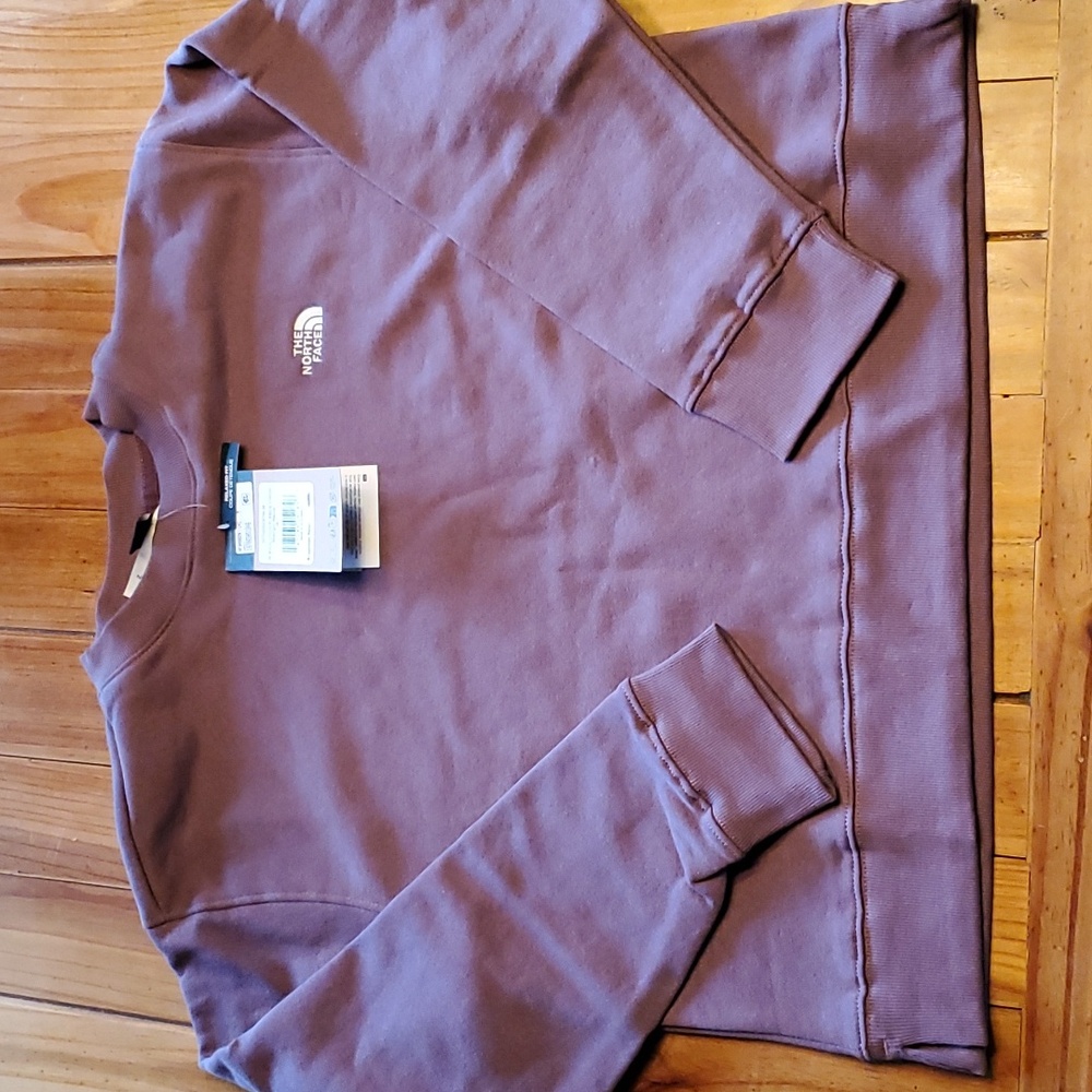 The North Face sweatshirt
